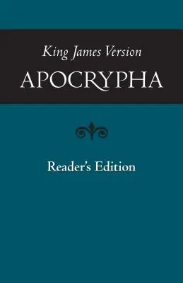 Apocrypha-KJV-Bible à texte - Apocrypha-KJV-Reader's