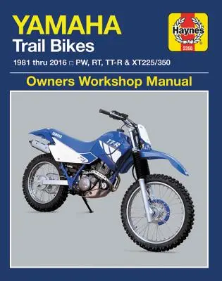 Yamaha Trail Bikes, 1981-2016 Haynes Repair Manual : Ne comprend pas les modèles Tt-R90e 2003. Comprend une couverture complète des véhicules, à l'exception des modèles Tt-R90e spécifiques. - Yamaha Trail Bikes, 1981-2016 Haynes Repair Manual: Does Not Include 2003 Tt-R90e Models. Includes Thorough Vehicle Coverage Apart from the Specific E