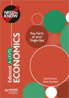 Need to Know : Edexcel A-level Economics - Need to Know: Edexcel A-level Economics