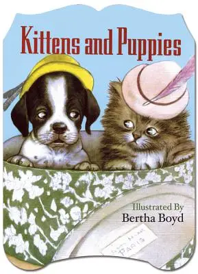 Livre en forme de chatons et de chiots - Kittens and Puppies Shaped Book