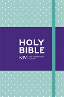 NIV Pocket Mint Polka-Dot Notebook Bible