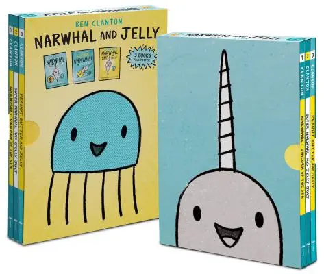 Narwhal and Jelly Box Set (Livres 1, 2, 3, et Poster) - Narwhal and Jelly Box Set (Books 1, 2, 3, and Poster)