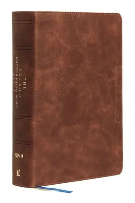 Niv, Lucado Encouraging Word Bible, Marron, Leathersoft, Indexation au pouce, Impression confortable : Bible Sainte, Nouvelle Version Internationale - Niv, Lucado Encouraging Word Bible, Brown, Leathersoft, Thumb Indexed, Comfort Print: Holy Bible, New International Version