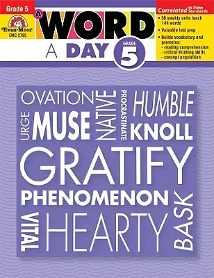 Un mot par jour, 5e année - A Word a Day Grade 5
