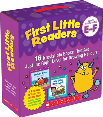 First Little Readers : Guided Reading Levels E & F (Parent Pack) : 16 livres irrésistibles qui sont juste au bon niveau pour les lecteurs en pleine croissance. - First Little Readers: Guided Reading Levels E & F (Parent Pack): 16 Irresistible Books That Are Just the Right Level for Growing Readers