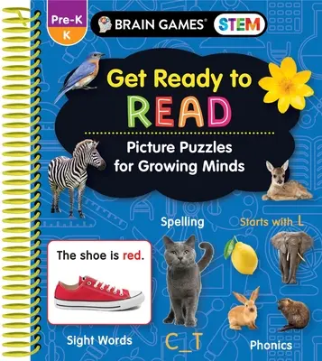 Jeux cérébraux - Se préparer à lire : Casse-tête en images pour les esprits en pleine croissance - Brain Games Stem - Get Ready to Read: Picture Puzzles for Growing Minds