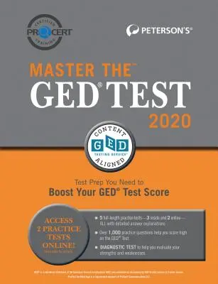 Maîtriser le test GED 2020 - Master the GED Test 2020