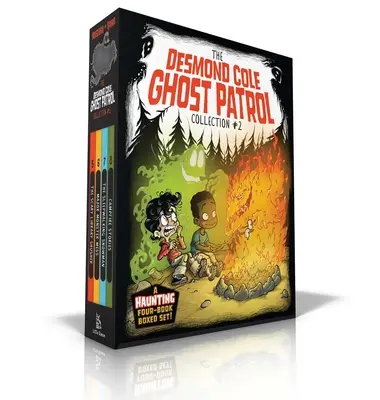 La collection Desmond Cole Ghost Patrol #2 : L'effrayant pousseur de bibliothèque ; Le grand désordre des monstres ; Le bonhomme de neige somnambule ; Histoires de feu de camp - The Desmond Cole Ghost Patrol Collection #2: The Scary Library Shusher; Major Monster Mess; The Sleepwalking Snowman; Campfire Stories