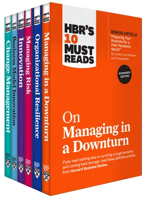 Collection des 10 livres incontournables de la HBR pour la récession (6 livres) - Hbr's 10 Must Reads for the Recession Collection (6 Books)