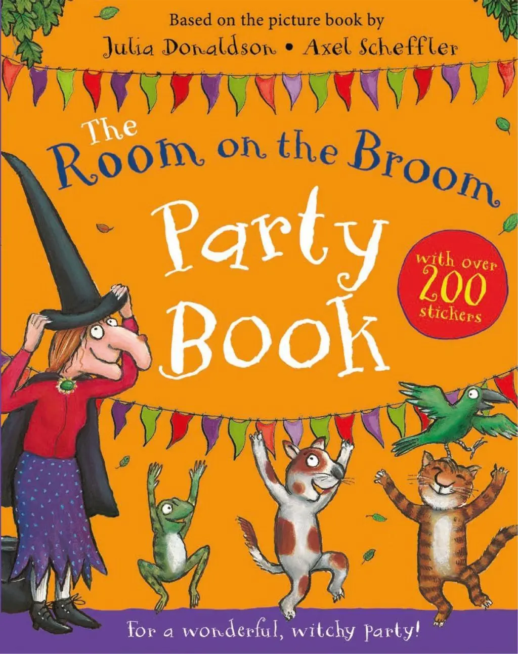 Livre de fête de La chambre sur le genêt - Room on the Broom Party Book