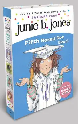 Junie B. Jones - Cinquième coffret : Livres 17-20 [Avec autocollants à collectionner] - Junie B. Jones Fifth Boxed Set Ever!: Books 17-20 [With Collectible Stickers]