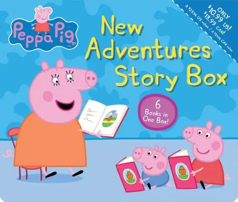 Boîte à histoires des nouvelles aventures (Peppa Pig) - New Adventures Story Box (Peppa Pig)