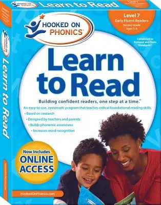 Apprendre à lire - Niveau 7 : Early Fluent Readers (Second Grade - Ages 7-8) - Hooked on Phonics Learn to Read - Level 7: Early Fluent Readers (Second Grade - Ages 7-8)