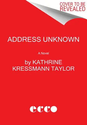 Adresse inconnue - Address Unknown