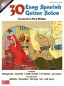 30 Solos de Guitare Espagnole [Avec CD] - 30 Easy Spanish Guitar Solos [With CD]