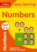 Chiffres 3-5 ans - Idéal pour l'apprentissage à domicile - Numbers Ages 3-5 - Ideal for Home Learning