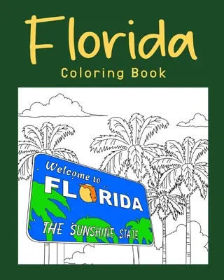 Livre à colorier Floride - Florida Coloring Book
