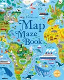 Livre de labyrinthes de cartes - Map Maze Book