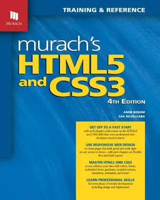 Murach's Html5 and Css3, 4e édition - Murach's Html5 and Css3, 4th Edition