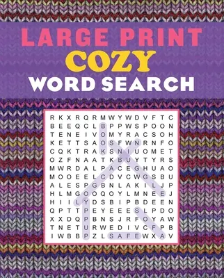 Mots cachés en gros caractères - Large Print Cozy Word Search