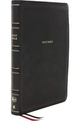 Nkjv, Deluxe Thinline Reference Bible, Leathersoft, Black, Thumb Indexed, Red Letter Edition, Comfort Print : Sainte Bible, Nouvelle version King James - Nkjv, Deluxe Thinline Reference Bible, Leathersoft, Black, Thumb Indexed, Red Letter Edition, Comfort Print: Holy Bible, New King James Version