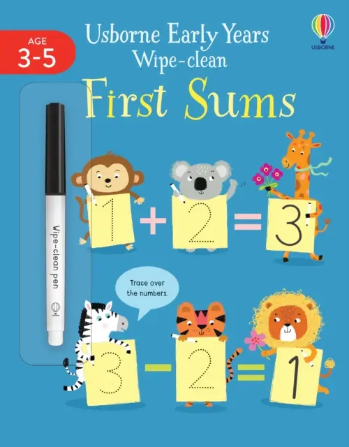 Premières sommes à essuyer pour la petite enfance - Early Years Wipe-Clean First Sums