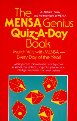 Le livre Mensa Genius Quiz-A-Day - The Mensa Genius Quiz-A-Day Book