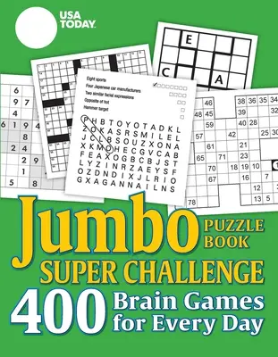 USA Today Jumbo Puzzle Book Super Challenge, 27 : 400 jeux cérébraux pour chaque jour - USA Today Jumbo Puzzle Book Super Challenge, 27: 400 Brain Games for Every Day