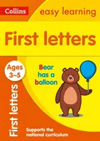 Premières lettres 3-5 ans - idéal pour l'apprentissage à domicile - First Letters Ages 3-5 - Ideal for Home Learning