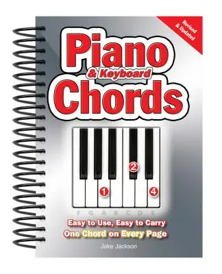 Piano & Keyboard Chords : Facile à utiliser, facile à transporter, un accord par page - Piano & Keyboard Chords: Easy-To-Use, Easy-To-Carry, One Chord on Every Page