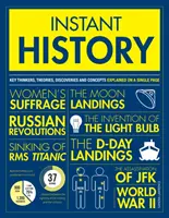 Histoire instantanée - Les principaux penseurs, théories, découvertes et concepts expliqués sur une seule page - Instant History - Key thinkers, theories, discoveries and concepts explained on a single page