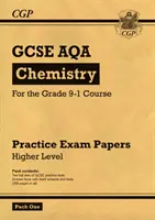 Épreuves pratiques de chimie du GCSE AQA de niveau 9-1 : Higher Pack 1 - Grade 9-1 GCSE Chemistry AQA Practice Papers: Higher Pack 1