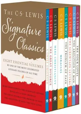 Les classiques de C. S. Lewis (coffret de 8 volumes) : Une anthologie de 8 titres de C. S. Lewis : Le christianisme simple, Les lettres de Screwtape, Les miracles, L'histoire de l'humanité. - The C. S. Lewis Signature Classics (8-Volume Box Set): An Anthology of 8 C. S. Lewis Titles: Mere Christianity, the Screwtape Letters, Miracles, the G
