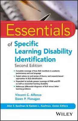 L'essentiel de l'identification des troubles spécifiques de l'apprentissage - Essentials of Specific Learning Disability Identification