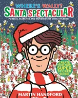 Où est Wally ? Santa Spectacular - Cahier d'activités avec autocollants - Where's Wally? Santa Spectacular Sticker Activity Book