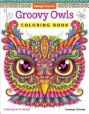 Livre à colorier Groovy Owls - Groovy Owls Coloring Book