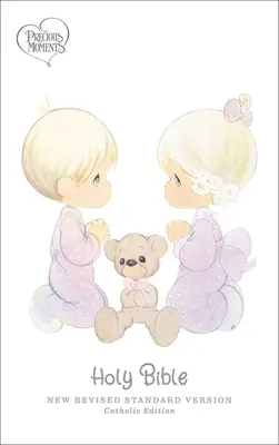 Nrsvce, Precious Moments Bible, blanc, Leathersoft, Comfort Print : Sainte Bible - Nrsvce, Precious Moments Bible, White, Leathersoft, Comfort Print: Holy Bible