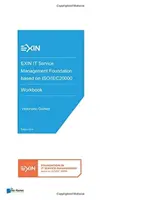 Exin It Service Management Foundation Based on Iso/Iec20000 - Workbook (en anglais) - Exin It Service Management Foundation Based on Iso/Iec20000 - Workbook