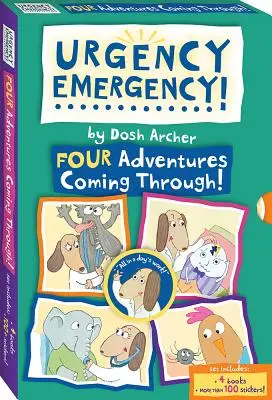 Urgence Urgence ! Coffret #1-4 - Urgency Emergency! Boxed Set #1-4