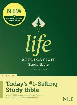 NLT Life Application Study Bible, troisième édition (lettre rouge, couverture rigide) - NLT Life Application Study Bible, Third Edition (Red Letter, Hardcover)