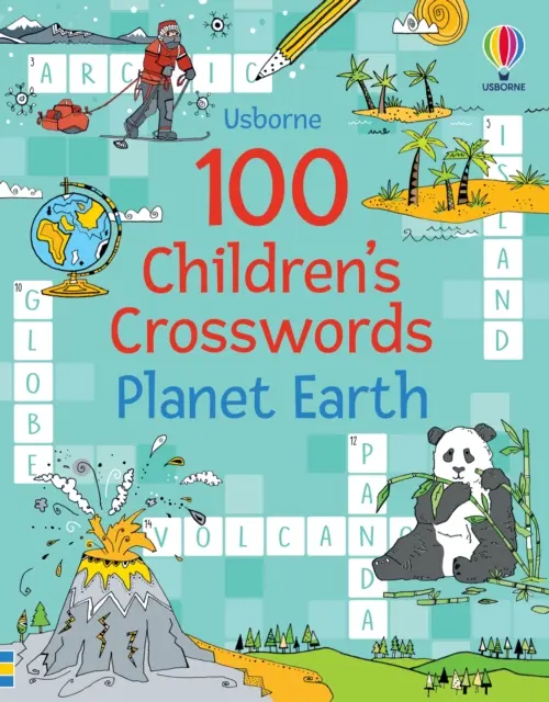 100 mots croisés pour enfants : Planète Terre - 100 Children's Crosswords: Planet Earth