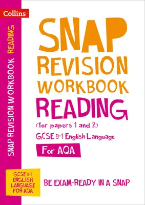 AQA GCSE 9-1 English Language Reading (Papers 1 & 2) Workbook - Idéal pour l'apprentissage à domicile, 2022 et 2023 Exams - AQA GCSE 9-1 English Language Reading (Papers 1 & 2) Workbook - Ideal for Home Learning, 2022 and 2023 Exams