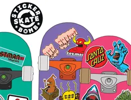 Stickerbomb Skateboard : 150 autocollants classiques pour skateboard (Studio Rarekwai (Srk)) - Stickerbomb Skateboard: 150 Classic Skateboard Stickers (Studio Rarekwai (Srk))