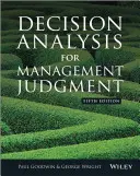 L'analyse de décision pour le jugement de gestion - Decision Analysis for Management Judgment