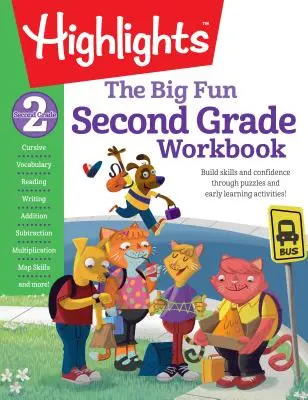 Cahier d'exercices de deuxième année - Second Grade Big Fun Workbook