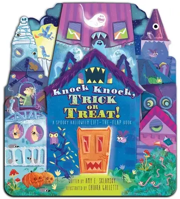 Knock Knock, Trick or Treat : un livre à rabats pour Halloween - Knock Knock, Trick or Treat!: A Spooky Halloween Lift-The-Flap Book