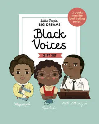 Petites gens, grands rêves : Black Voices : 3 livres de la série best-seller ! Maya Angelou - Rosa Parks - Martin Luther King Jr. - Little People, Big Dreams: Black Voices: 3 Books from the Best-Selling Series! Maya Angelou - Rosa Parks - Martin Luther King Jr.