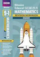 BBC Bitesize Edexcel GCSE (9-1) Maths Higher Workbook - pour l'apprentissage à domicile, les évaluations de 2021 et les examens de 2022 - BBC Bitesize Edexcel GCSE (9-1) Maths Higher Workbook for home learning, 2021 assessments and 2022 exams