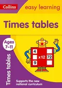 Collins Easy Learning 7-11 ans -- Tables de multiplication 7-11 ans : Nouvelle édition - Collins Easy Learning Age 7-11 -- Times Tables Ages 7-11: New Edition