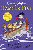 Histoires courtes en couleur des célèbres cinq : Les cinq ont un temps d'énigme - Famous Five Colour Short Stories: Five Have a Puzzling Time